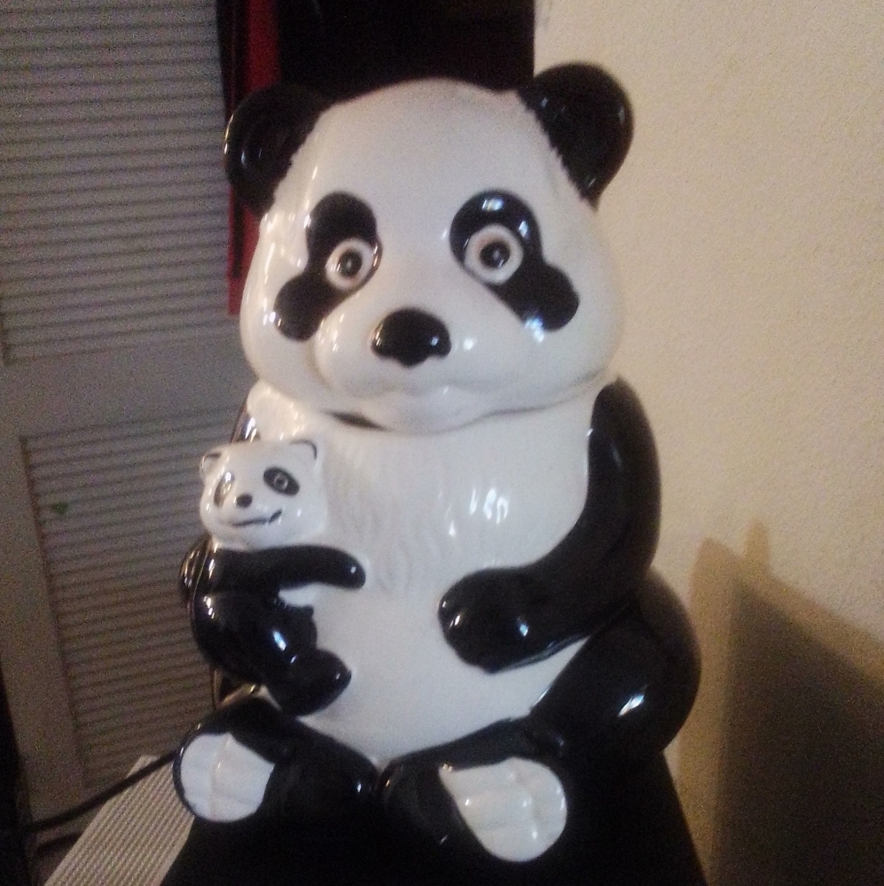 Panda cookie jar - Picture 2 of 4